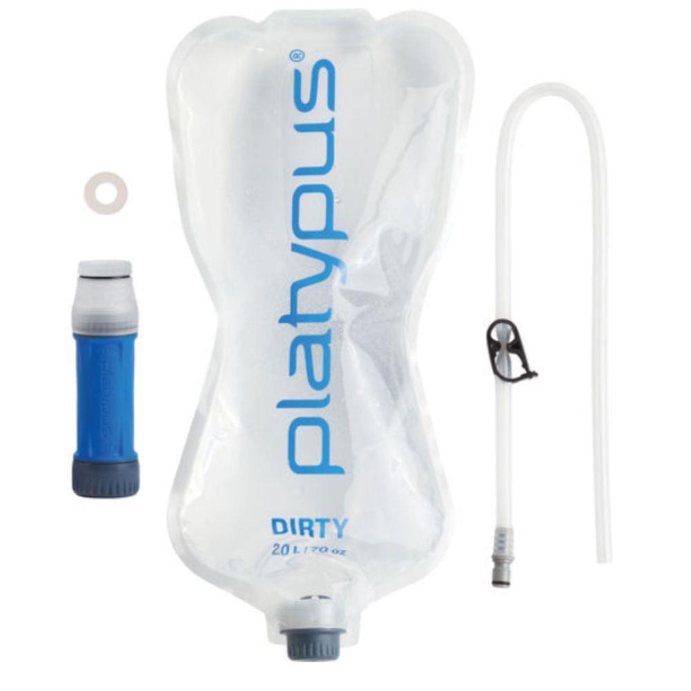 Platypus QuickDraw 2L Water Filter System all the items