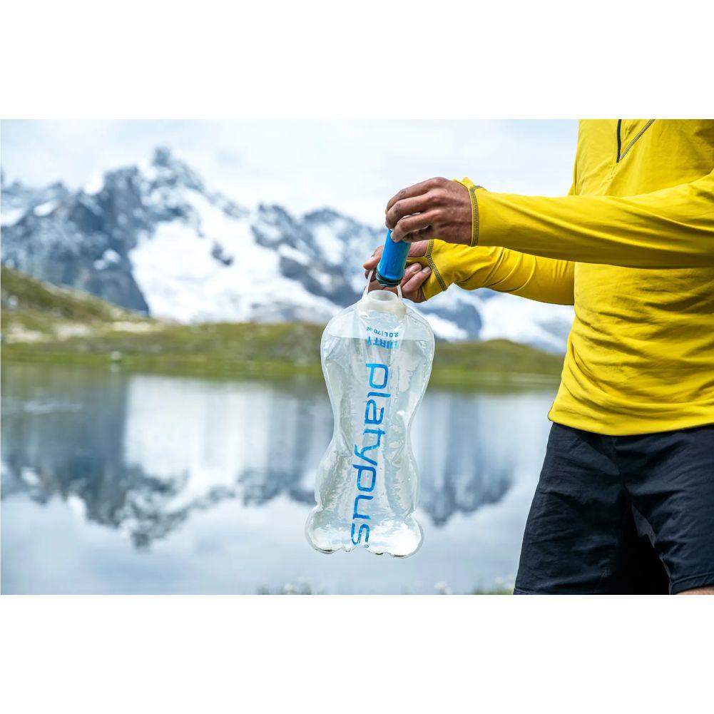 Platypus QuickDraw 2L Water Filter System using the filter