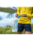 Platypus QuickDraw 2L Water Filter System using the filter on item