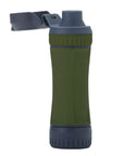Platypus Quickdraw Water Filter (Green) open lid