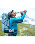 Platypus Quickdraw Water Filter (Green) using it
