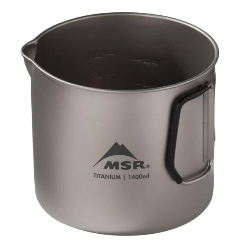 MSR Titan Titanium Kettle 1400ML no lid