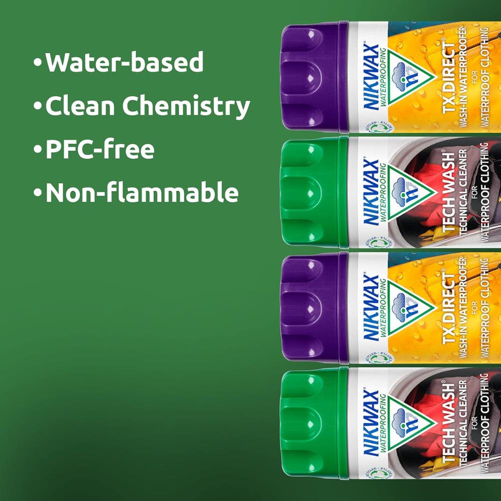 Nikwax Twin Tech Wash/TX Direct Wash In (300ml) info