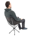 Robens Searcher Folding Camping Chair man sitting in it