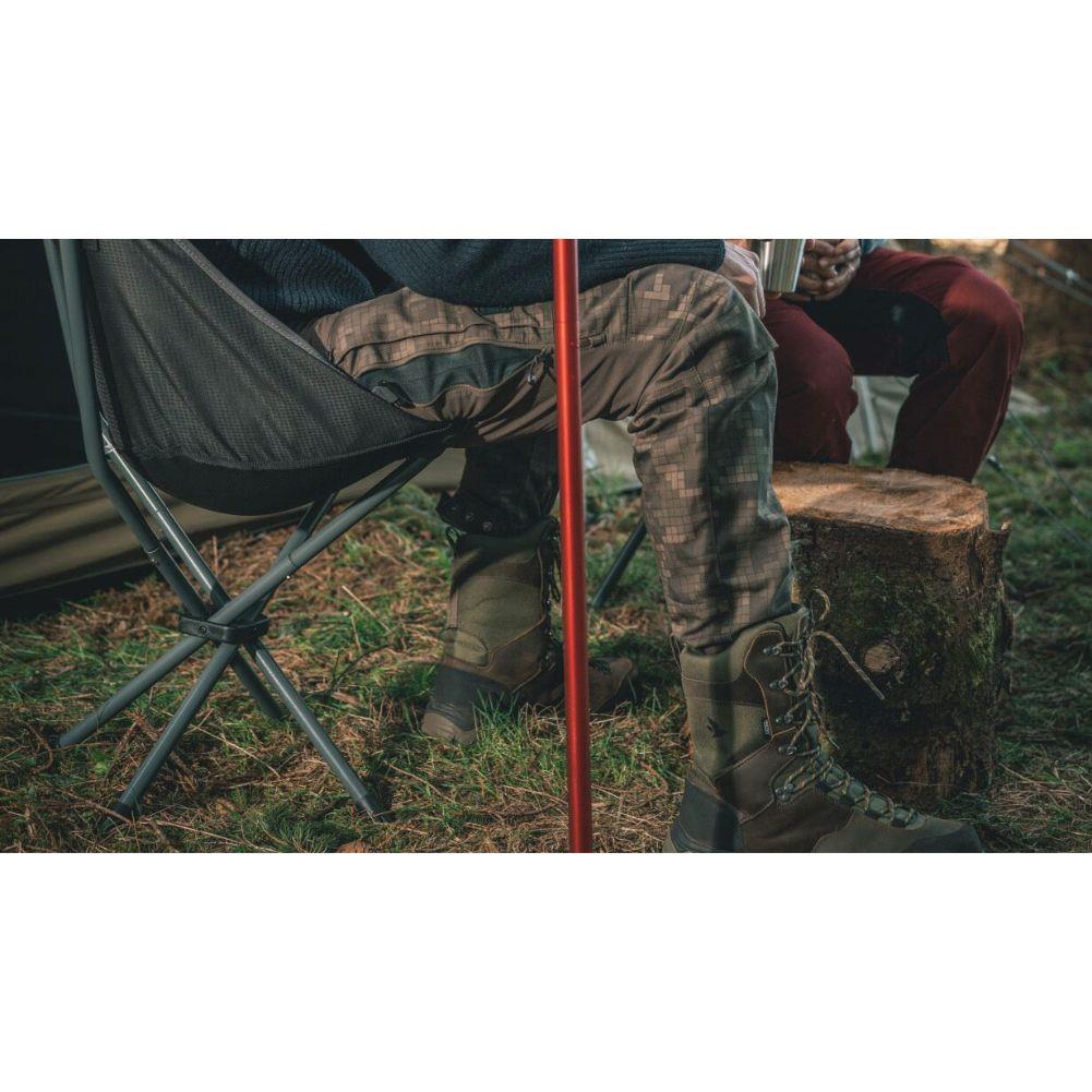 Robens Searcher Folding Camping Chair being used