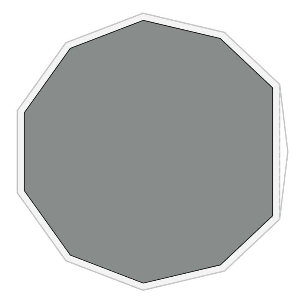 Robens Klondike & Settler Field Footprint diagram