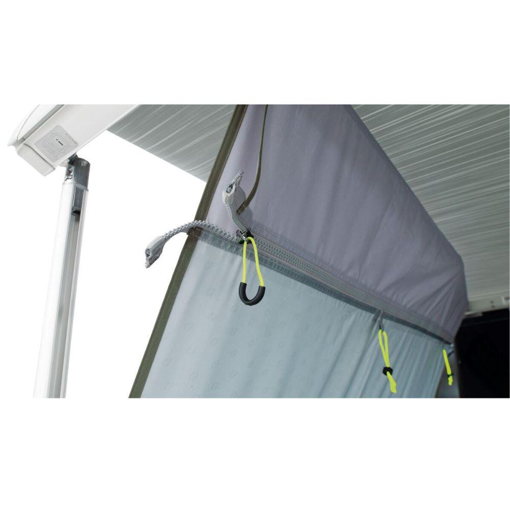 Outwell Fallcrest Side Panel Set Vehicle Awning zipper