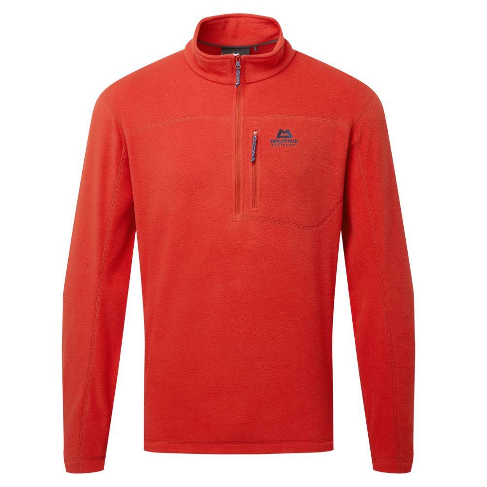Mountain Equipment Men's Micro Zip T (Red Rock)