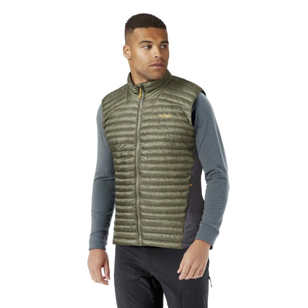 Rab Men's Cirrus Flex 2.0 Insulated Vest (Light Khaki) model 