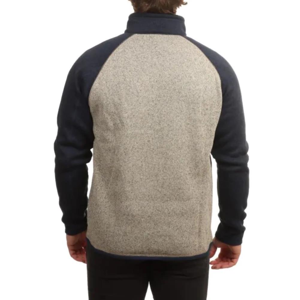 Patagonia Men's Better Sweater 1/4 Zip Fleece (Oar Tan) back