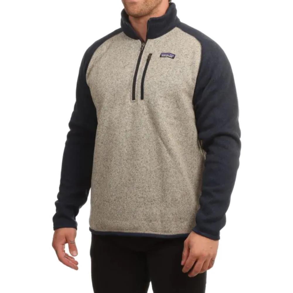 Patagonia Men's Better Sweater 1/4 Zip Fleece (Oar Tan) angle