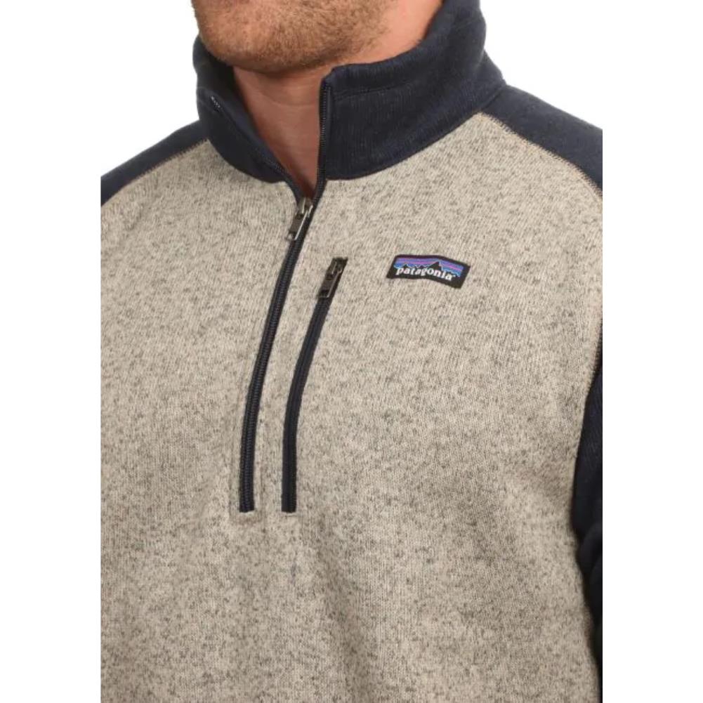 Patagonia Men&#39;s Better Sweater 1/4 Zip Fleece (Oar Tan) zoomed up