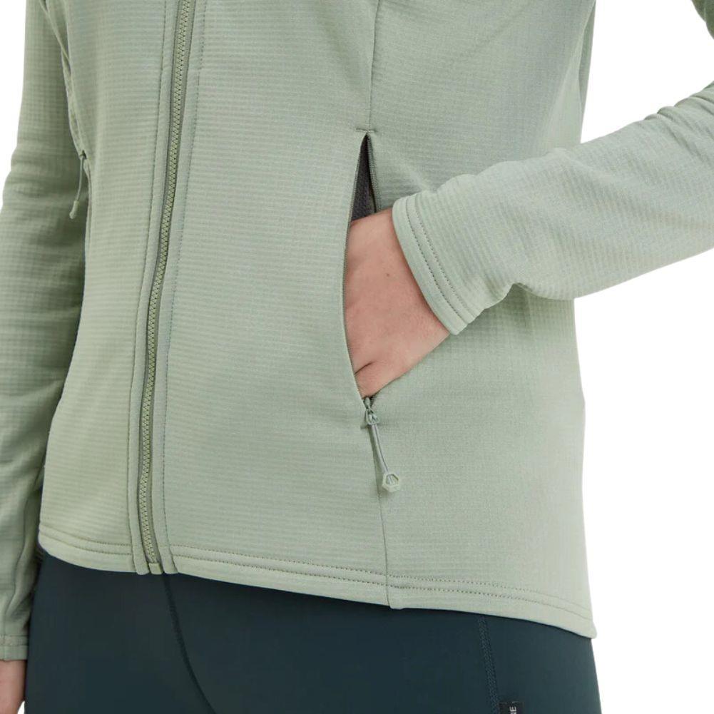 Montane Women&#39;s Protium Fleece Jacket (Pale Sage) pocket