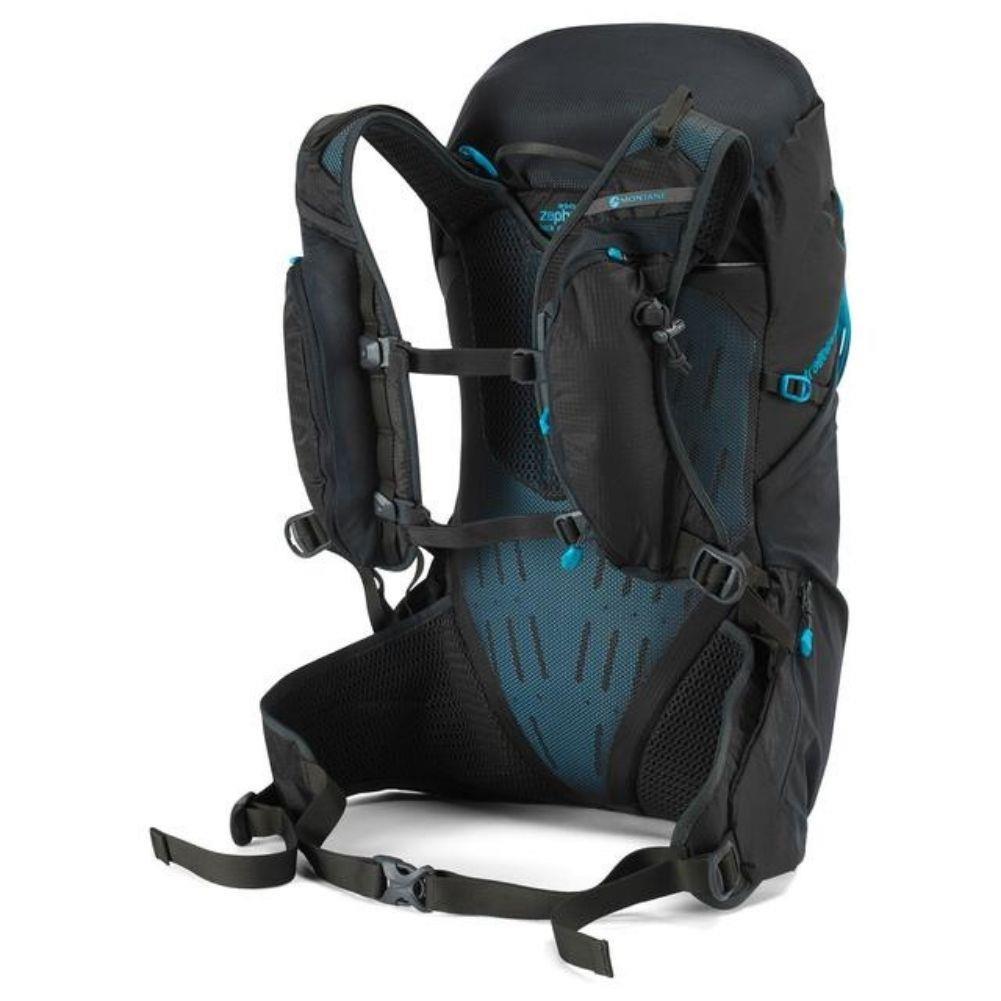 Montane Women's Trailblazer 24 Rucksack (Charcoal) back angle