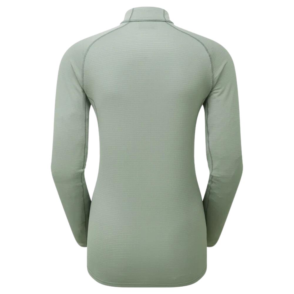 Montane Women's Allez Micro Pull-On Fleece Jacket (Pale Sage) back view