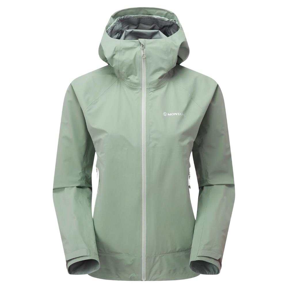 Montane Women's Phase Lite Waterproof Jacket (Pale Sage)