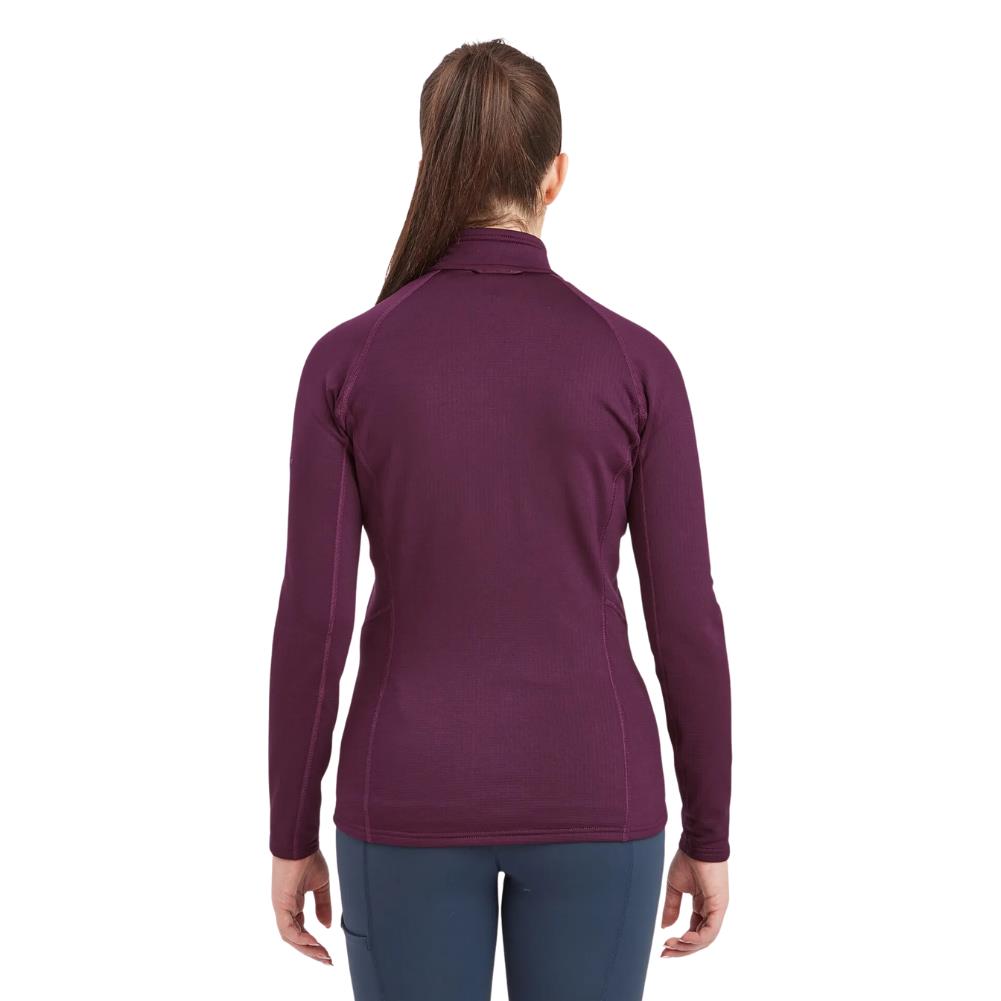 Montane Women&#39;s Protium Fleece Jacket (Saskatoon Berry) model back