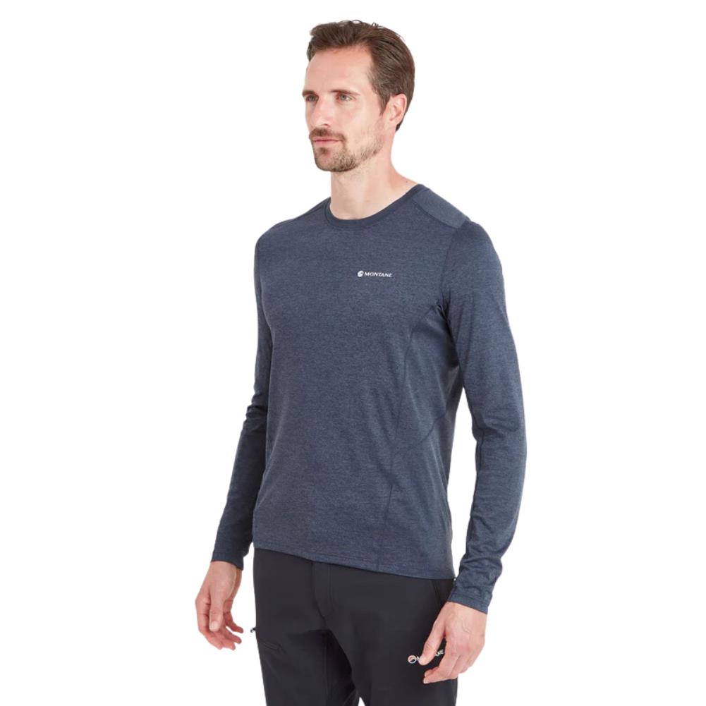 Montane Men's Dart Long Sleeve T-Shirt (Eclipse Blue) angle