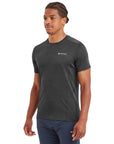 Montane Men's Dart T-Shirt (Midnight Grey) angle