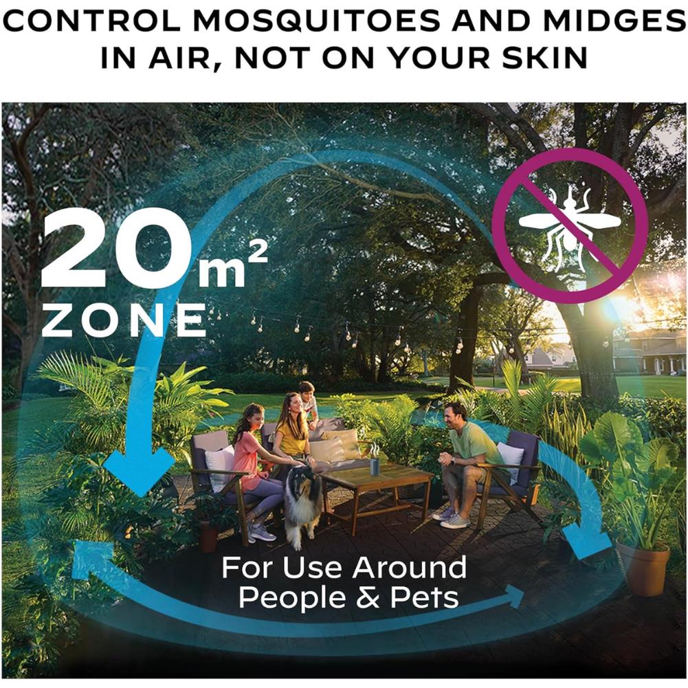 Thermacell Halo Mini Mosquito & Midge Repeller (Graphite) 20m