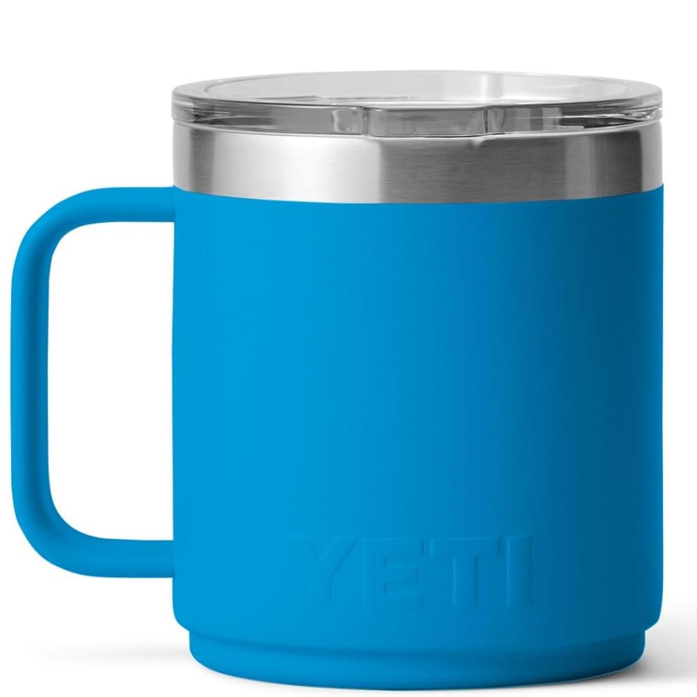 Yeti Rambler 10 OZ Mug (Big Blue Wave) back