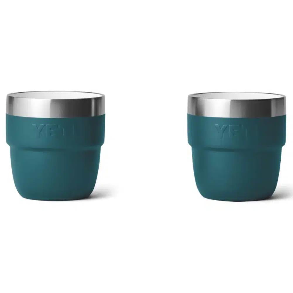 YETI Rambler 4 Oz Espresso Cups 2 Pack (Agave Teal) back