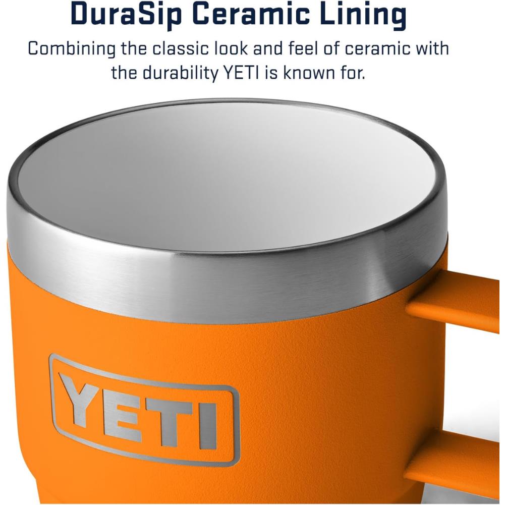 YETI Rambler 6 OZ Stackable Mug 2 Pack (King Crab) ceramic