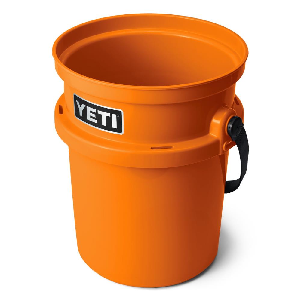 Yeti Loadout 5 Gallon Bucket (King Crab) angle