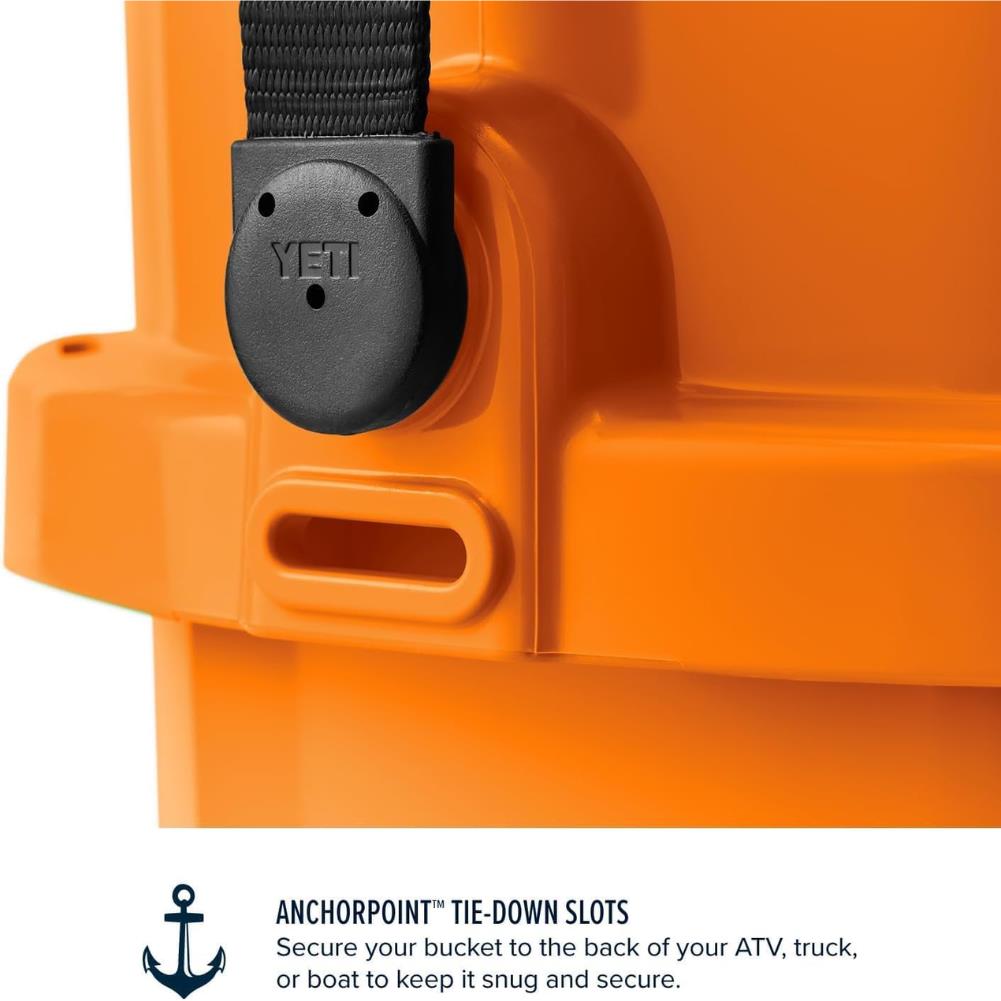 Yeti Loadout 5 Gallon Bucket (King Crab) anchorpoint