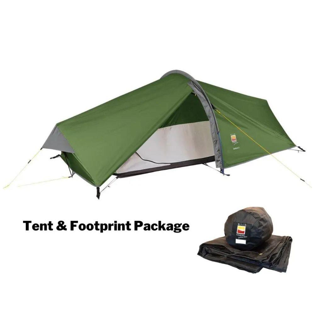 Wild Country Zephyros Compact 2 V3 Tent + Footprint Package