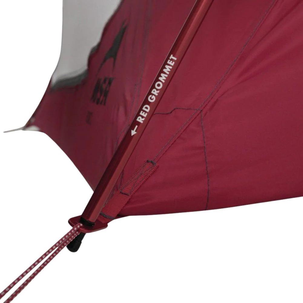 MSR Elixir 1 Tent - 1 Person Solo Tent (Green) peg