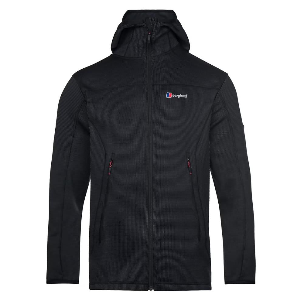 Berghaus Men s Pravitale MTN 2.0 Hooded Jacket Grey Black Summits Outdoor