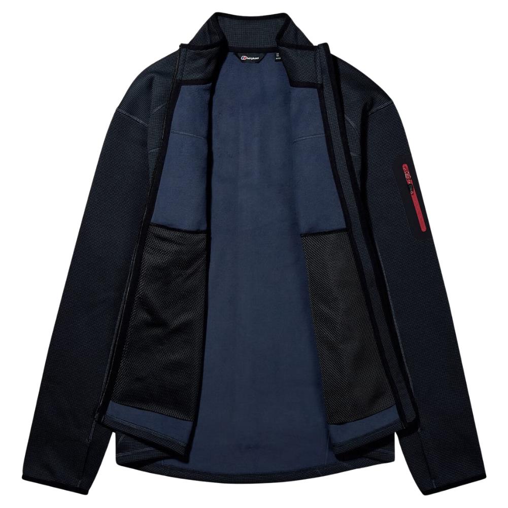 Berghaus Men's Pravitale MTN 2.0 Jacket (Grey/Black) open