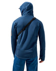 Berghaus Men's Pravitale Mountain 2.0 Hooded Jacket (Murky Marine/Hale Navy) back view