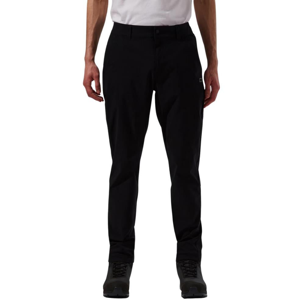 Berghaus Men's Everyday Straight Pant (Jet Black) front weaeing