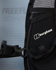 Berghaus 3D Freeflow 30+5L Rucksack (Light Blue) straps close up