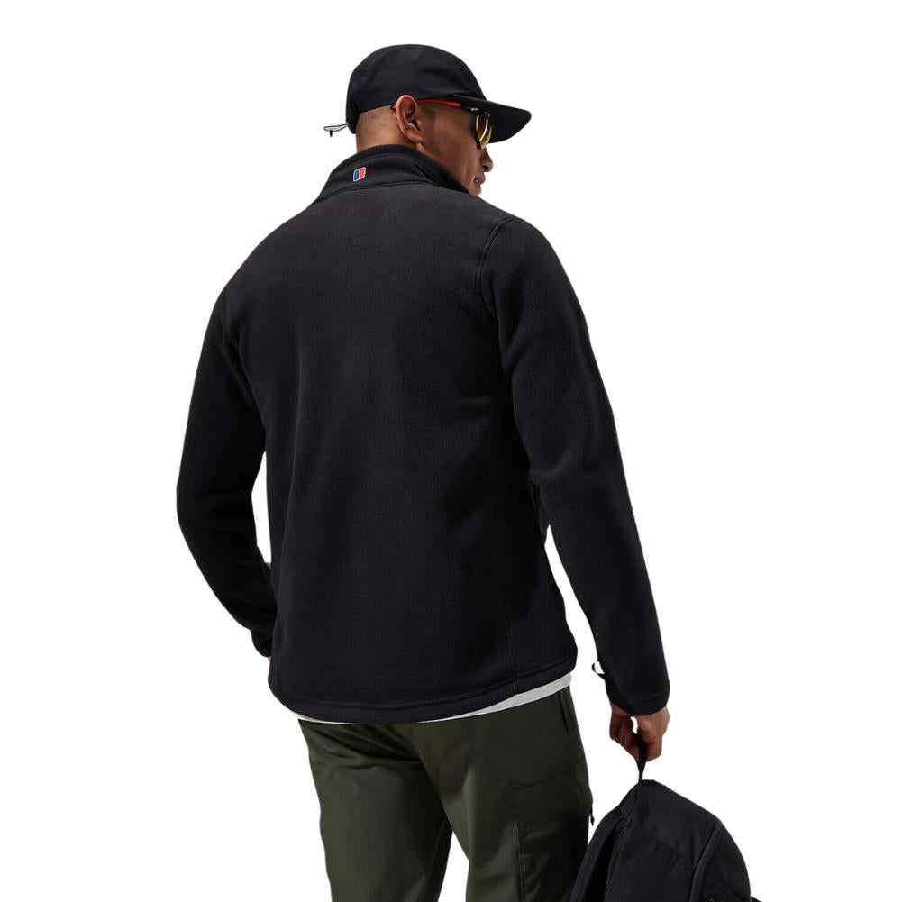 Berghaus Men&#39;s Prism Polartec Interactive Fleece Jacket (Black) back body