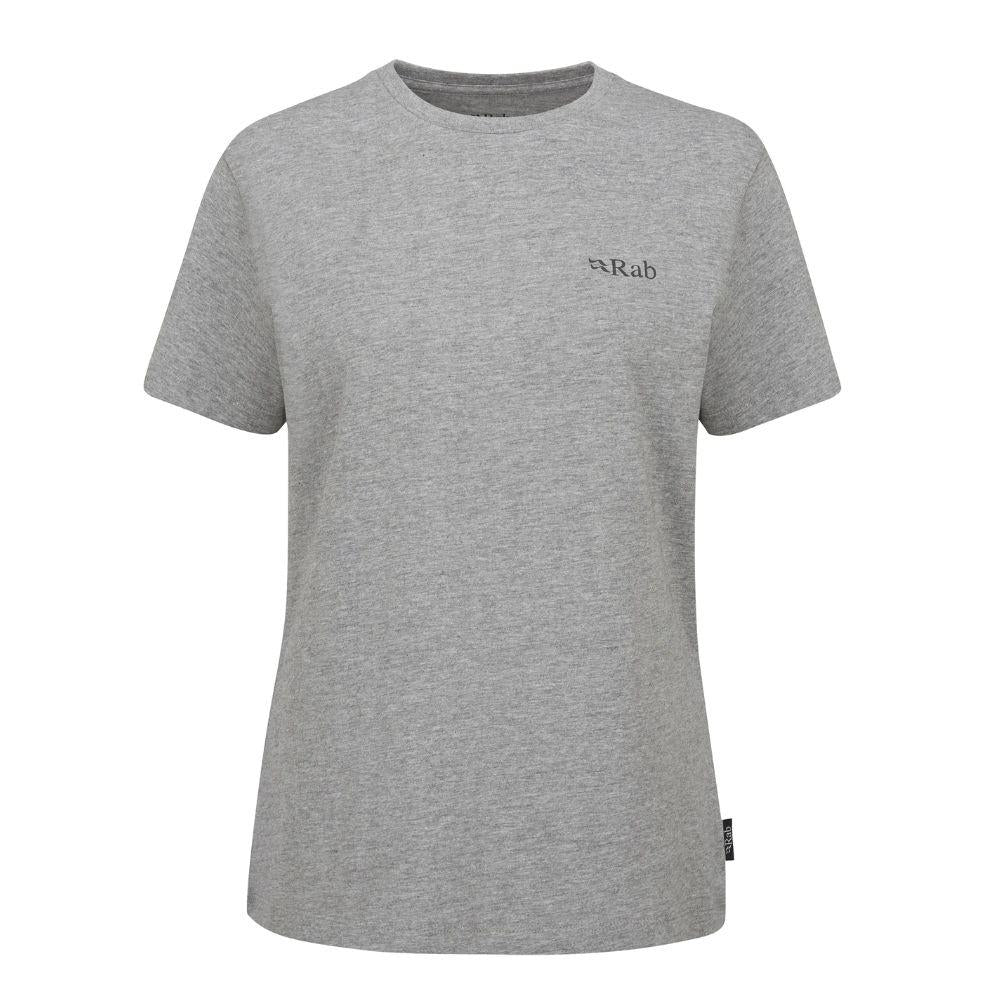 Rab Women's Tuku Ridge Tee (Grey Merl)