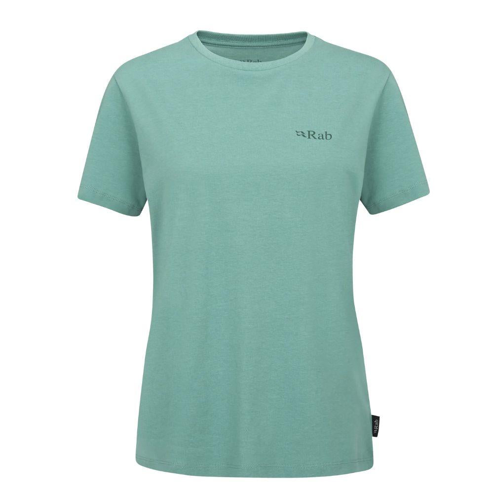 Rab Women&#39;s Tuku Ridge Tee (Glacier Blue) main