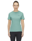 Rab Women's Tuku Ridge Tee (Glacier Blue) main model