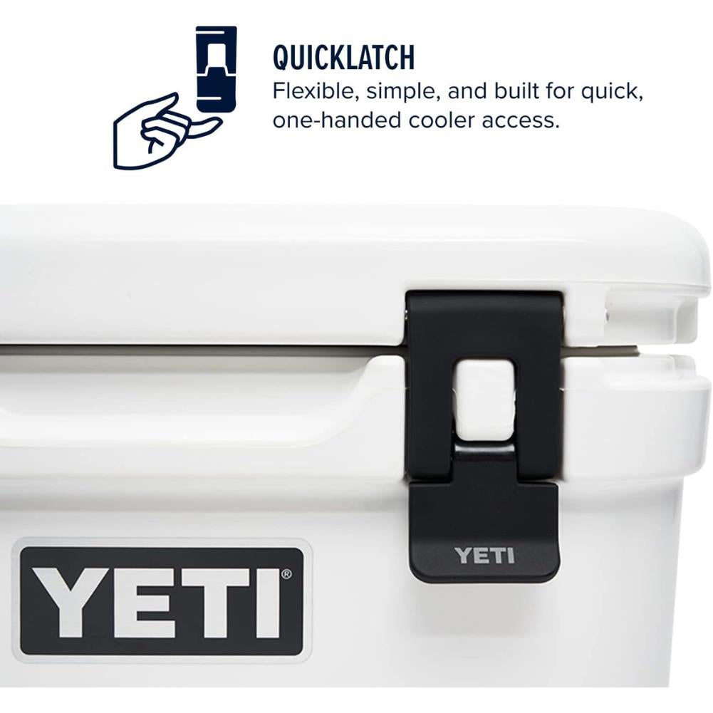 Yeti Roadie 24 Cool Box (Key Lime) quicklatch