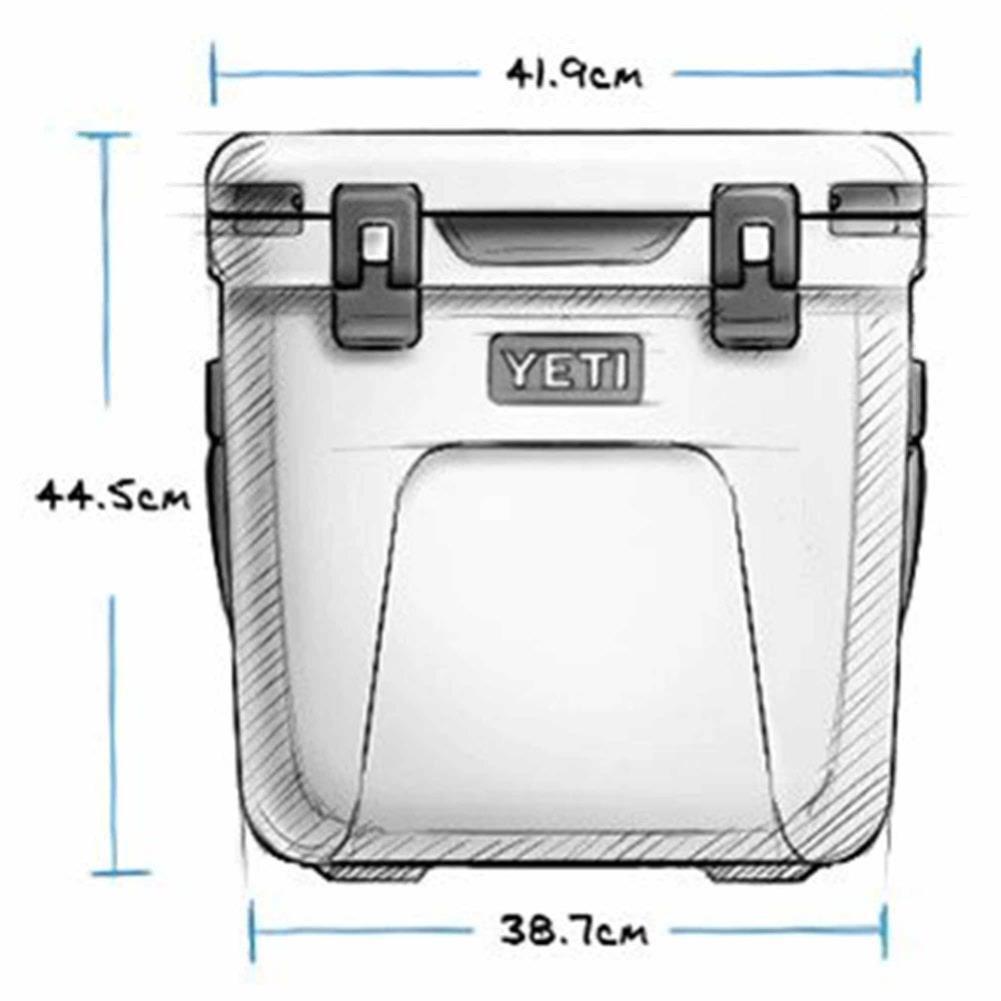 Yeti Roadie 24 Cool Box (Key Lime) measurements