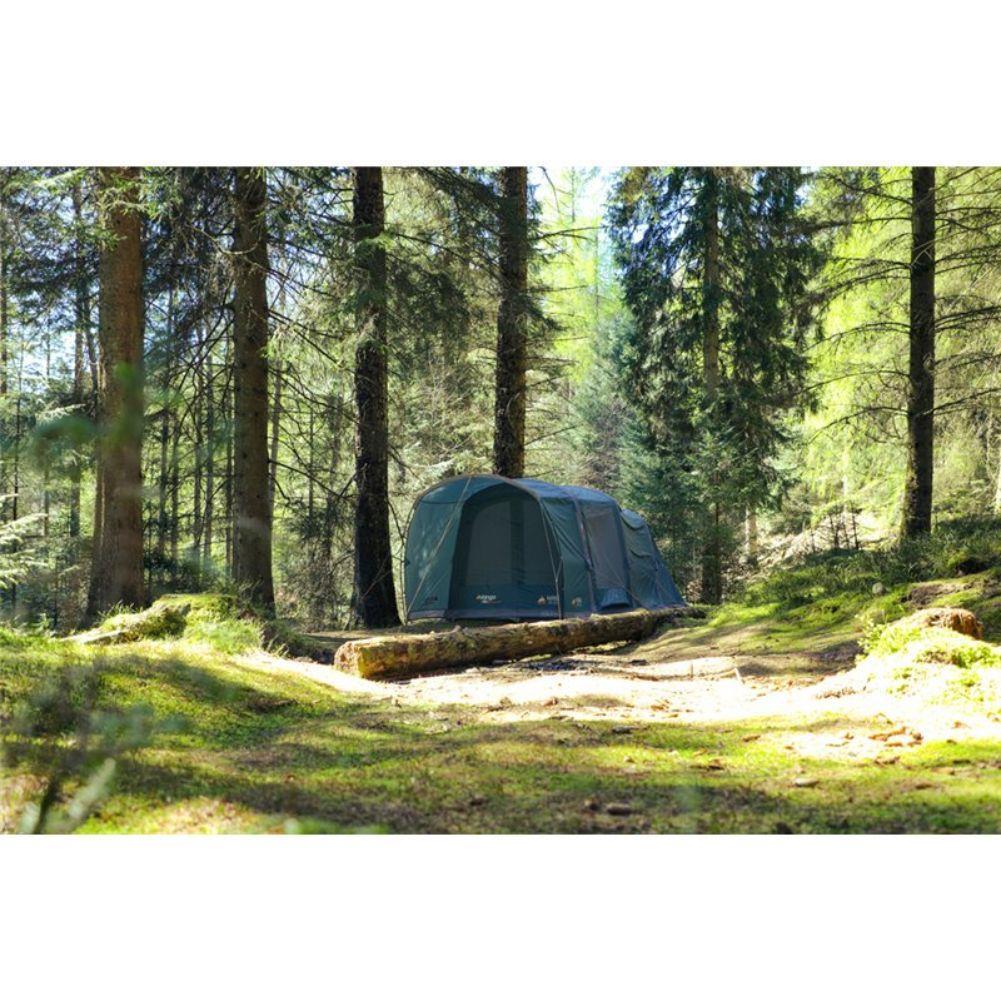 Vango Harris Air 350 Tent - 3 Man Tent (Mineral Green) Front Far View