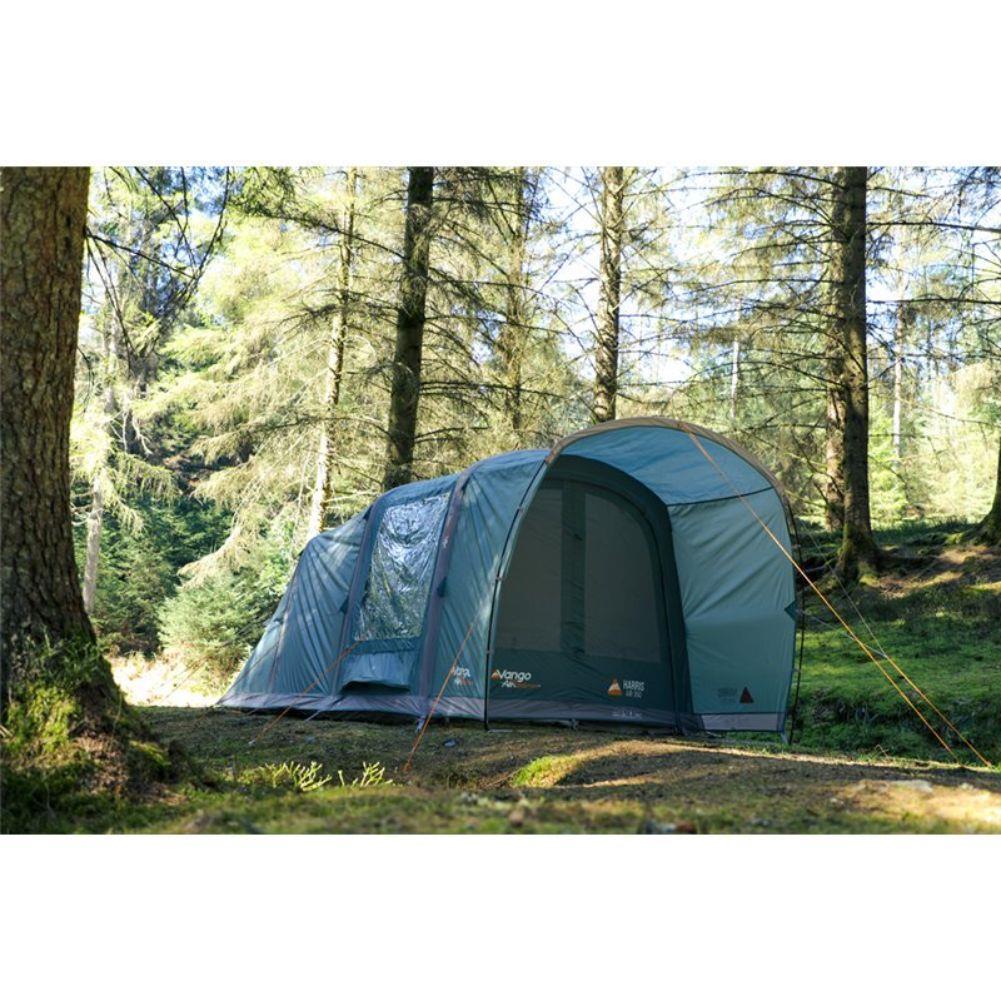 Vango Harris Air 350 Tent - 3 Man Tent (Mineral Green) - Front Side 