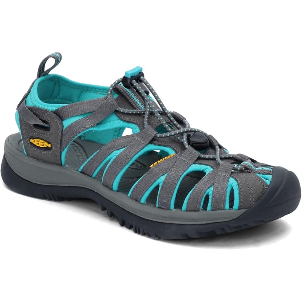 KEEN Women&#39;s Whisper Sandal  - 2.5uk (Dark Shadow/Ceramic) right angle