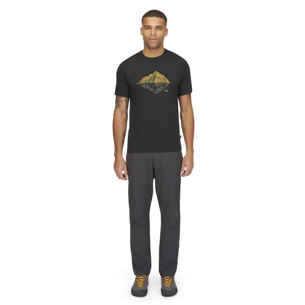 Rab Men&#39;s Crimp Reflection Tee (Beluga) zoomed out