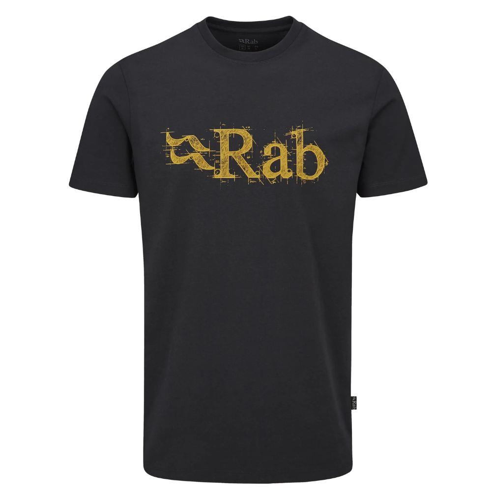 Rab Men&#39;s Stance Tech Sketch Tee (Beluga)