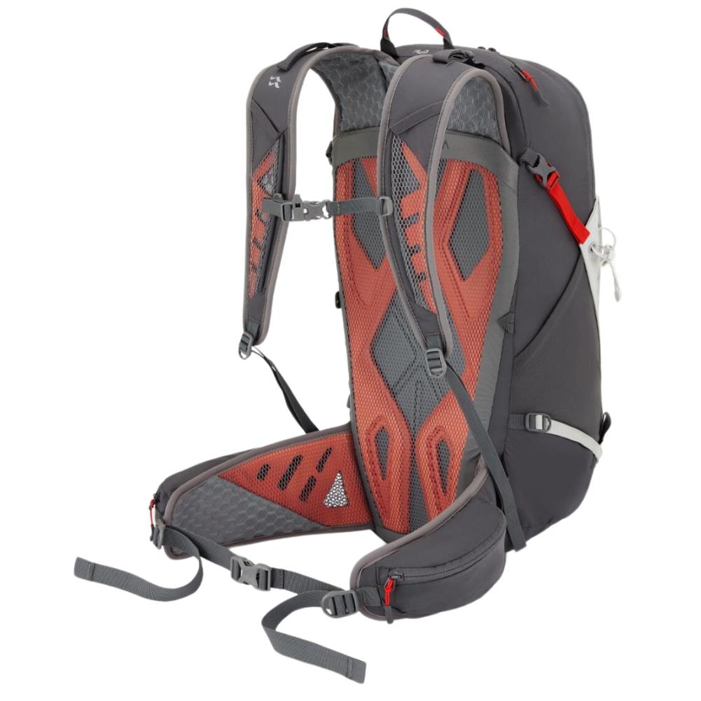 Rab Aeon 27L Daypack (Pewter/Graphene) back angle