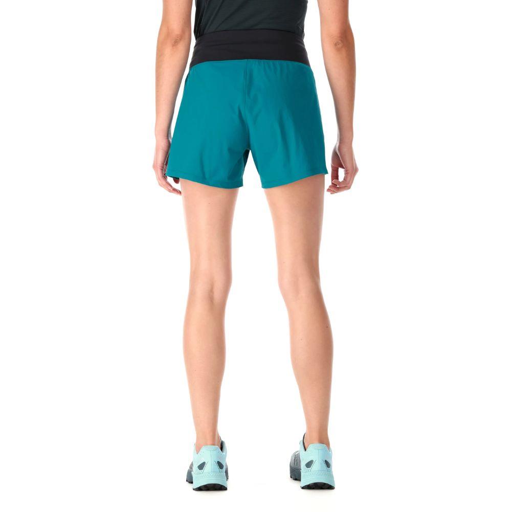 Rab Women&#39;s Momentum Shorts - 4&quot; Inch (Marine Blue) back legs