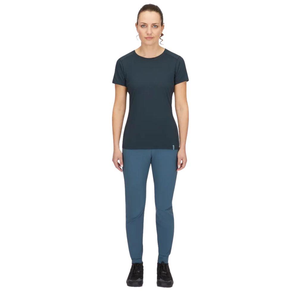Rab Women&#39;s Momentum Pants - Regular (Orion Blue) front model